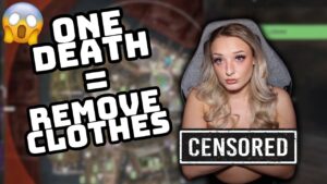 1 DEATH = REMOVE CLOTHES (Call of Duty Challenge)