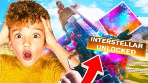 #1 KID UNLOCKING INTERSTELLAR CAMO IN MODERN WARFARE 3 (WARZONE)