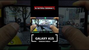 Call of duty Warzone PRUEBA en SAMSUNG GALAXY A15 4G 🔋⚠️😱