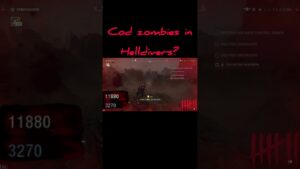 Call of duty zombies in helldivers? | helldivers 2