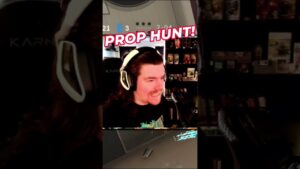 I Survived with the WORST PROP EVER?! 😂 Call of Duty PROP HUNT #shorts