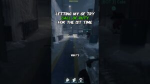 Letting my GF attempt Call of Duty! #cod #mw3 #gf #gaming #funnyshorts #fyp #fypシ #aptheredhead