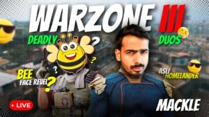 Best Call of duty Warzone POV in INDIA Live  | Mackle