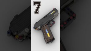 Call of duty Makarov toy gun that works reload custom LEGO set