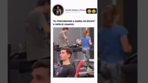 😂Jogador De Call Of Duty Na Academia KKK #shorts #memes