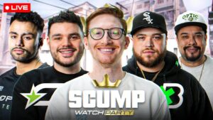 🔴LIVE - SCUMP WATCH PARTY!! OpTic TEXAS VS BOSTON BREACH!!  - CDL Major 3 Week 4