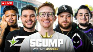 🔴LIVE - SCUMP WATCH PARTY!! OpTic TEXAS VS LA Guerrillas!!  - CDL Major 3 Week 4