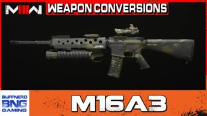 M16A3 (JAK Patriot) - Weapon Conversion - Call Of Duty Modern Warfare III