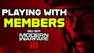 Playing w/ MEMBERS | Call of Duty MW3