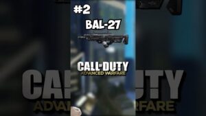 TOP 5 TOXIC ARs IN COD HISTORY! | Call of Duty Shorts