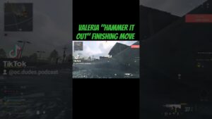 Valeria "Hammer It Out" finishing move Call of Duty         #callofduty #rebirthisland