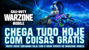 WARZONE MOBILE - CHEGA TUDO HOJE🔥🔥🔥 CALL OF DUTY WARZONE MOBILE