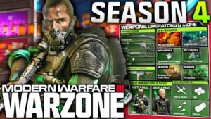 WARZONE: Massive SEASON 4 UPDATE Fully Revealed! SEASON 4 WEAPONS, Map Updates, & Full Roadmap!