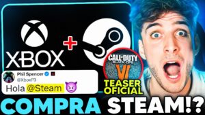 ⚠️ XBOX + STEAM: ¡LO COMPRAN! 😮 TEASER de CALL OF DUTY y GAMEPASS 💙 SHOWCASE de PLAYSTATION *YA*