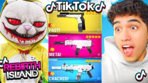 the DEMON TIKTOK META LOADOUT on Rebirth Island
