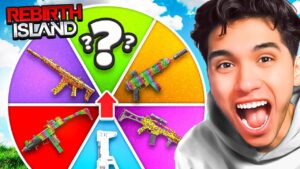 the ULTIMATE RANDOM Meta loadout Chall on Rebirth Island