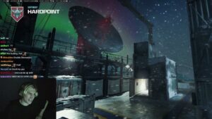 xQc Plays HardPoint Shipment in Call of Duty